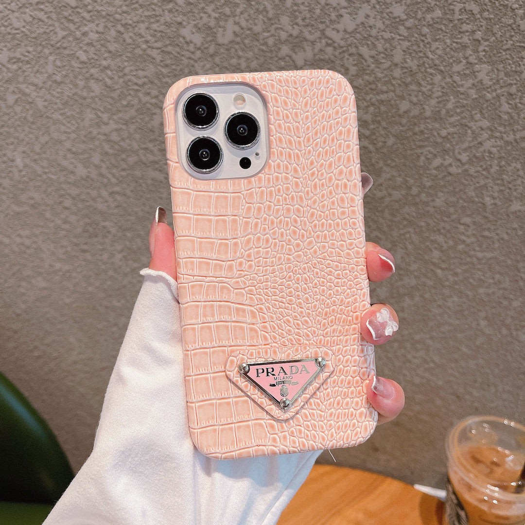 Rara Shiny Croc Pattern iPhone case