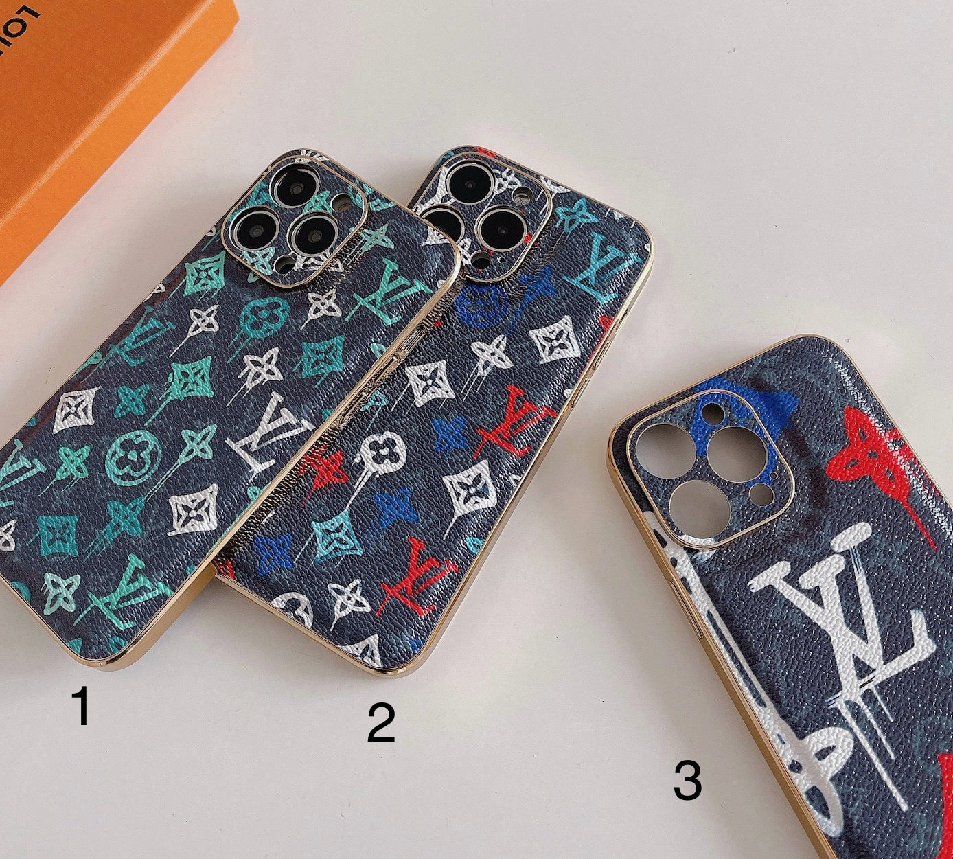 Blue Graffiti Case