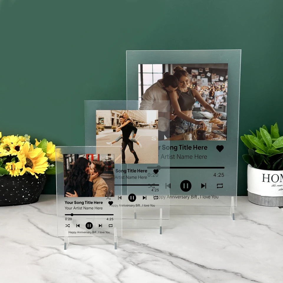 Personalised Spotify Music Gift Plaque