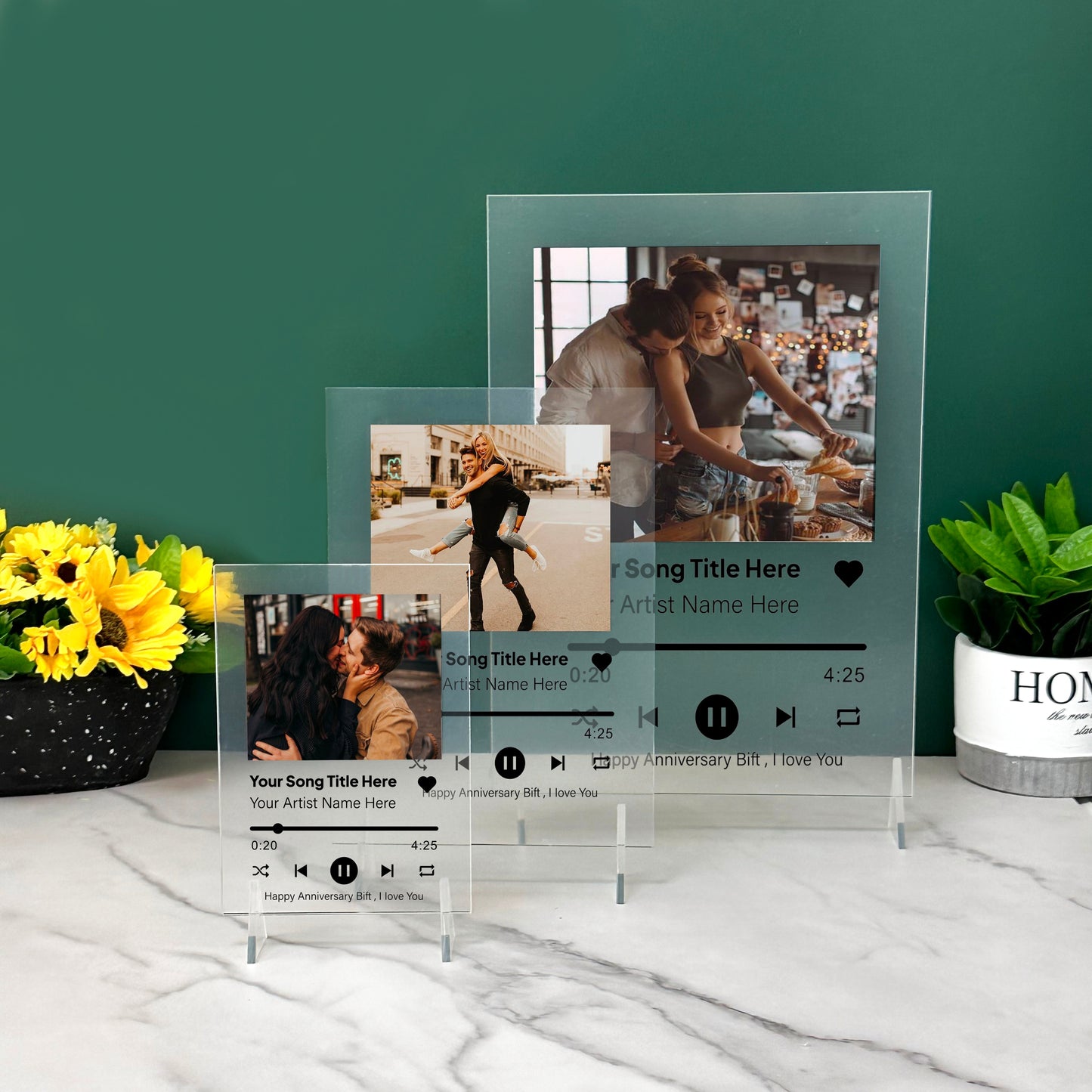 Personalised Spotify Music Gift Plaque