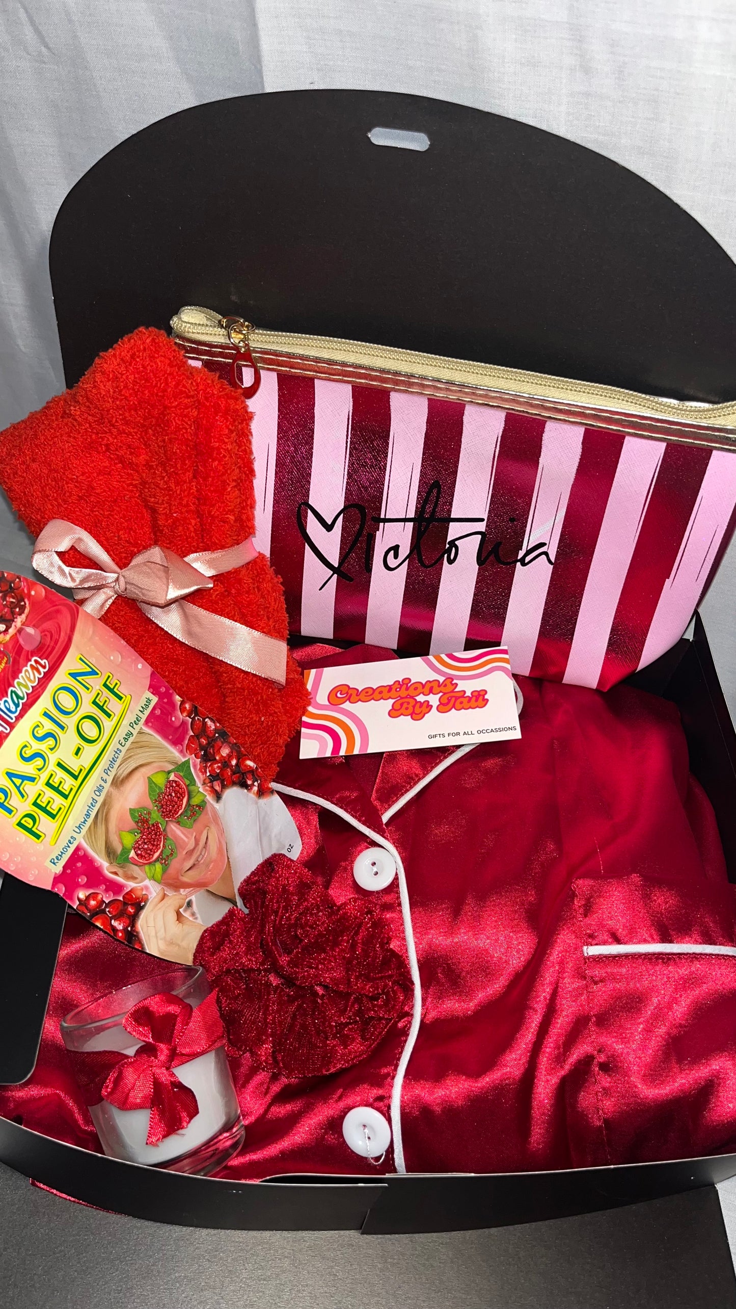 Red Pyjama Gift Box Set