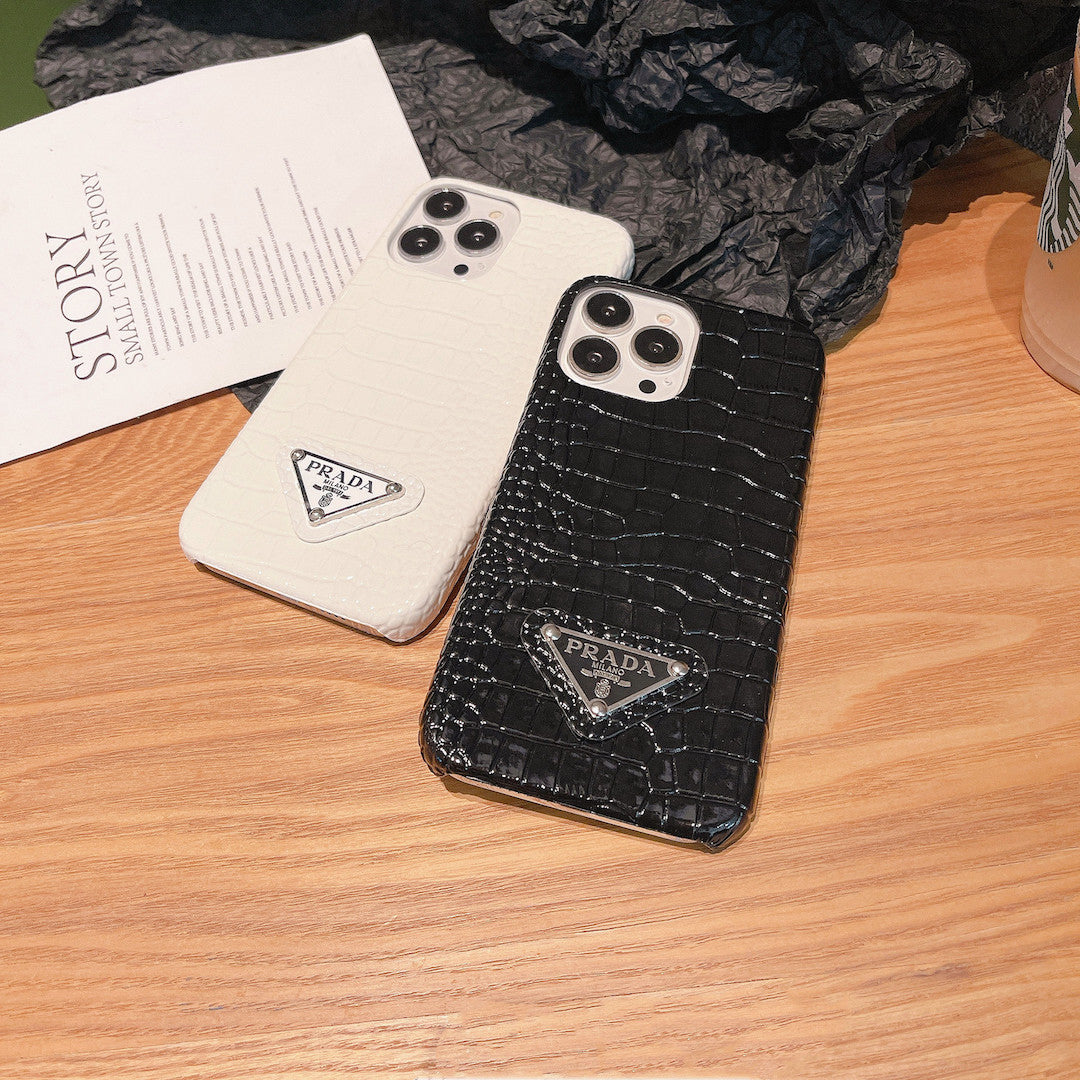 Rara Shiny Croc Pattern iPhone case