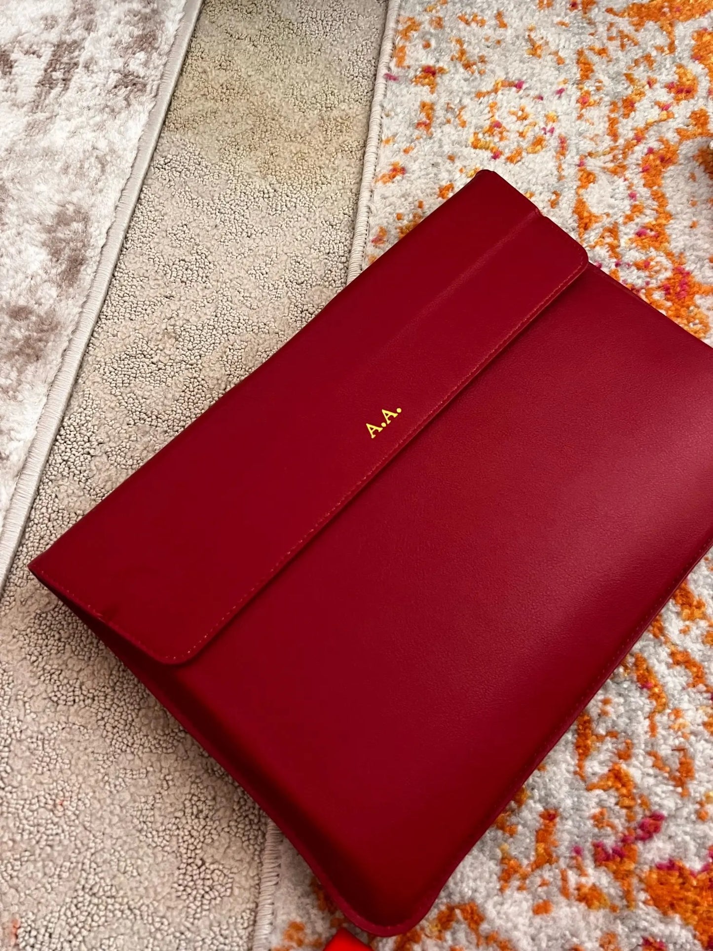 Custom Leather Laptop Sleeve For Macbook Cover Laptop Bag