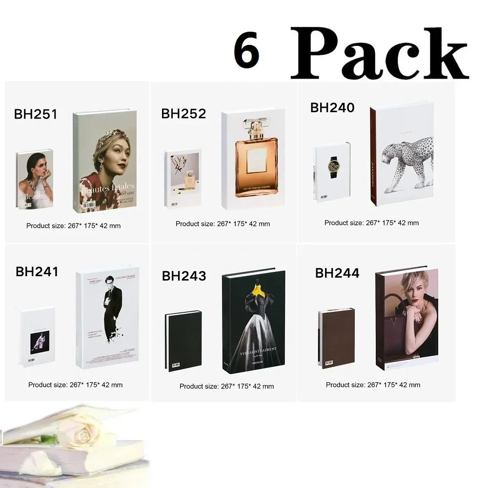 9pc Books For Home Decorative