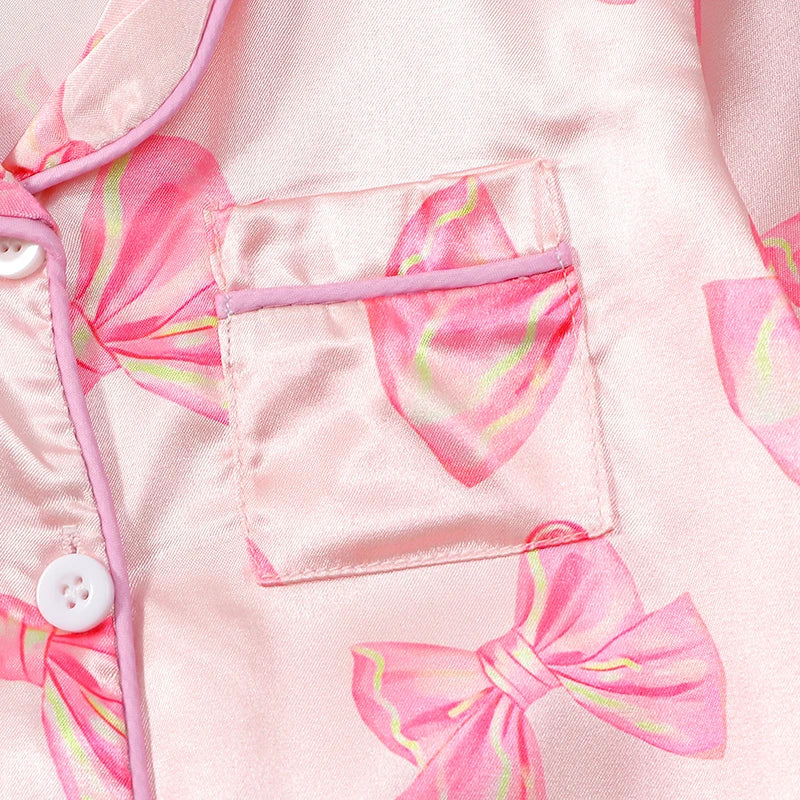 Satin Baby Pyjamas Spring