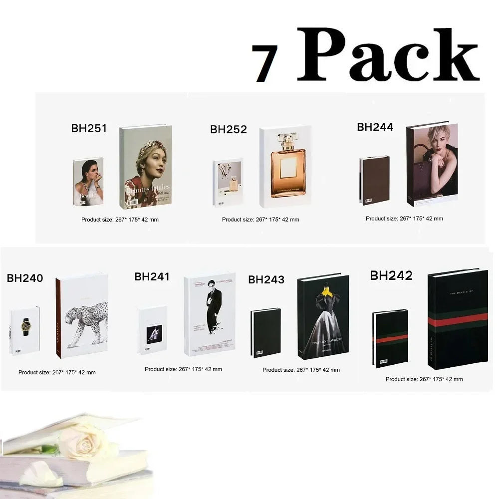 9pc Books For Home Decorative