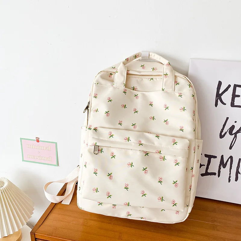 Personalised Flower Backpack