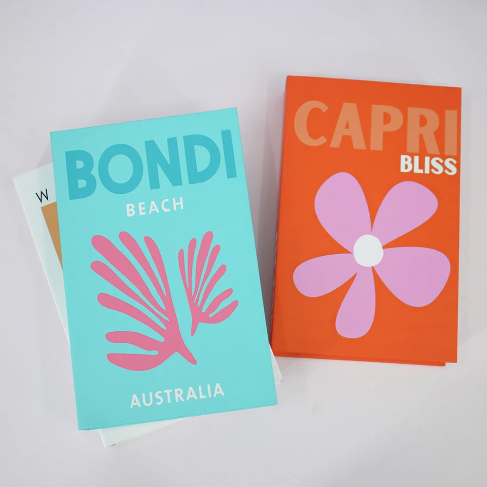 Vacation Series Luxury Decor Books