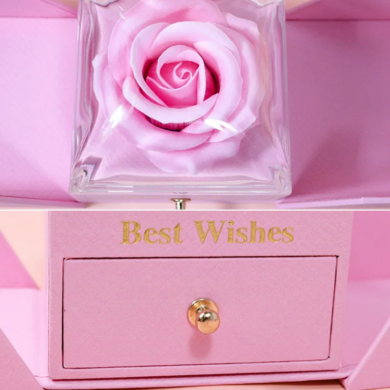 Eternal Soap Flower Rose Gift Box
