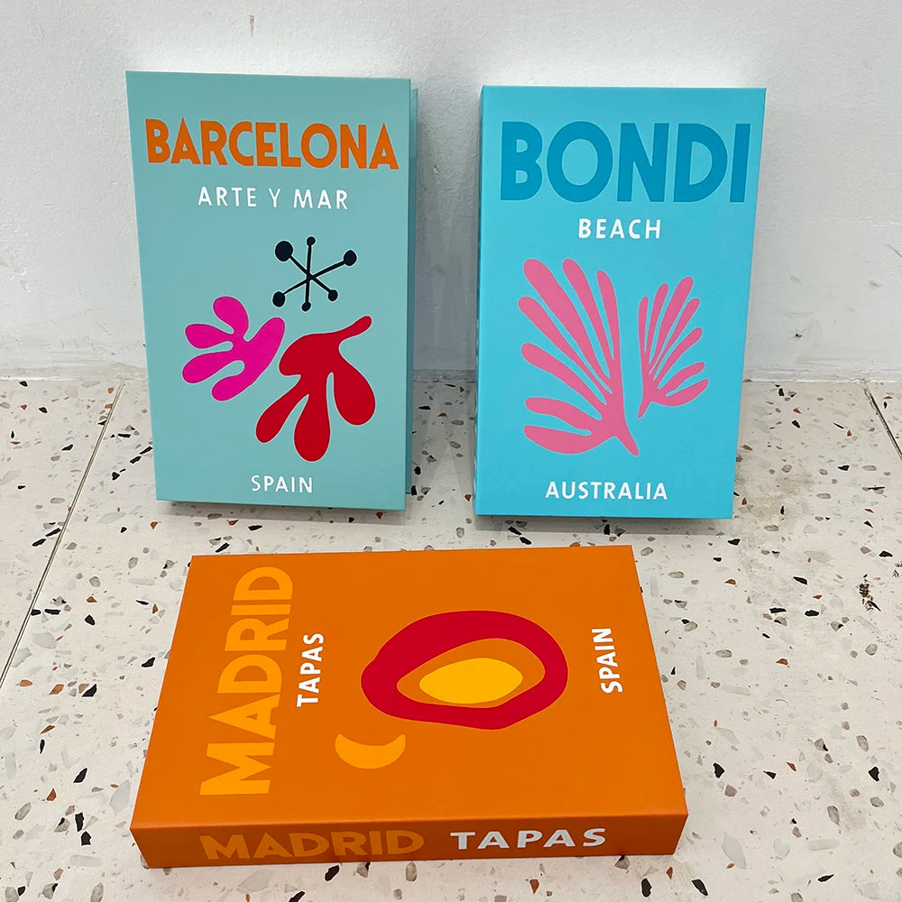 Vacation Series Luxury Decor Books