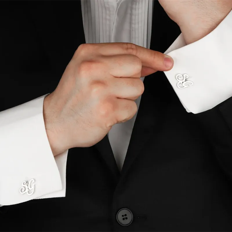 Custom Letters Cufflinks