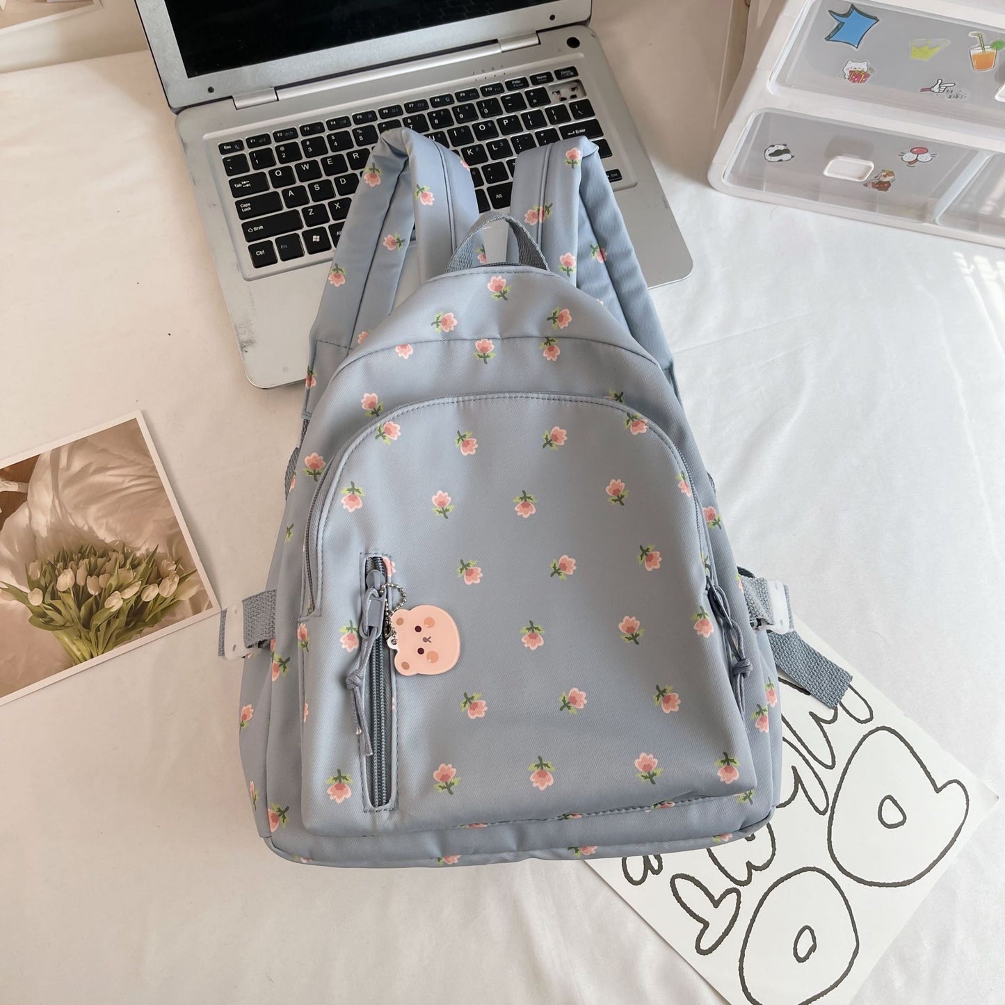 Personalised Flower Backpacks. Back to School