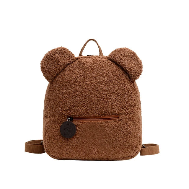 Personalised Hand-Embroidered Teddy Bear Backpack