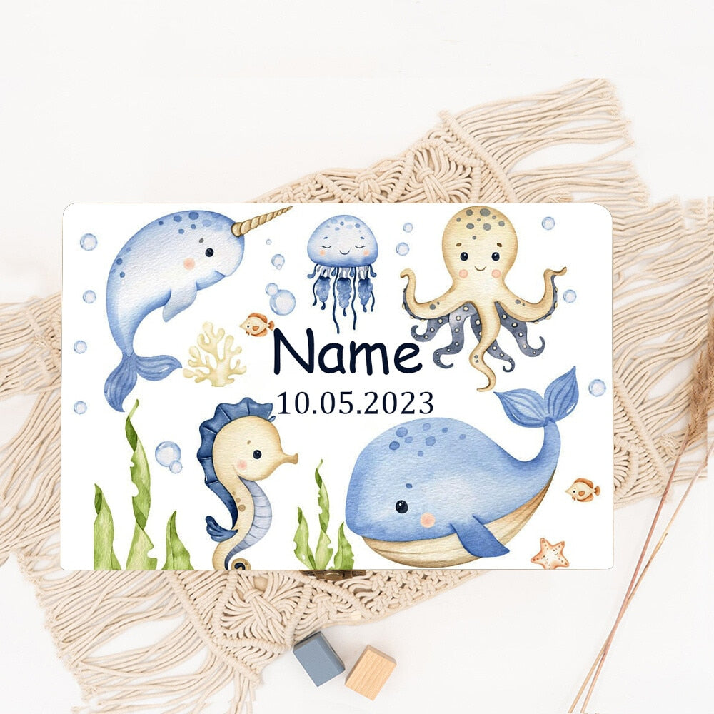 Personalised Baby Wooden Memory Box