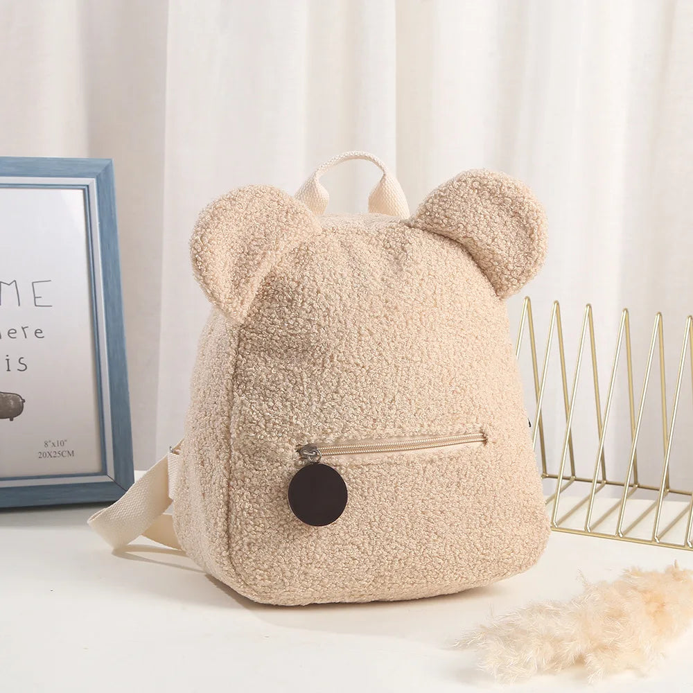 Personalised Hand-Embroidered Teddy Bear Backpack