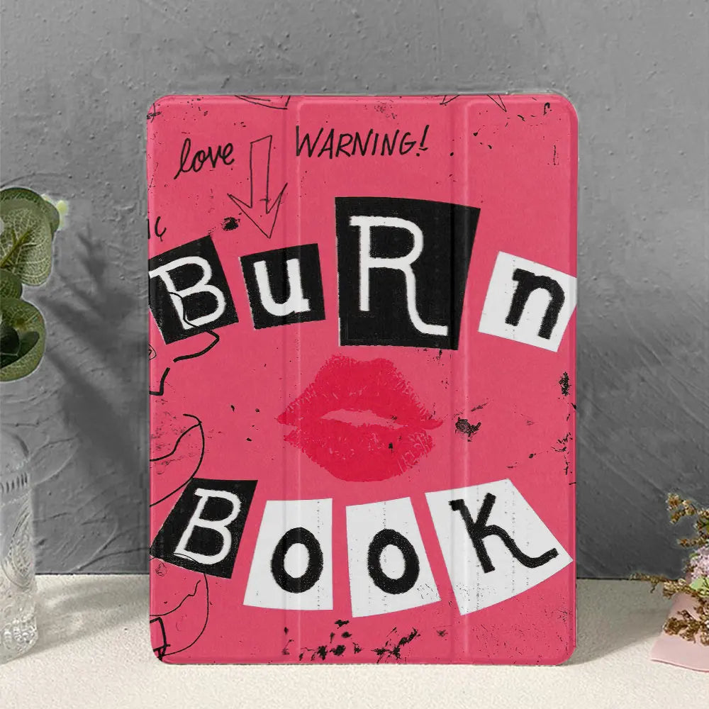 Ipad case text style pattern Air 5 4th 6th 10.9 For Funda ipad 9th 10th 7th 8th Generation Mini 6 2024 10.2 9.7 8.3in 2018Cover