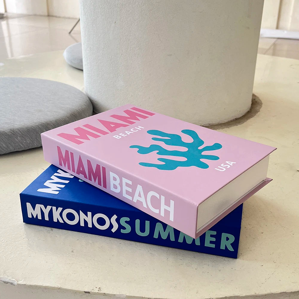 Vacation Series Luxury Decor Books