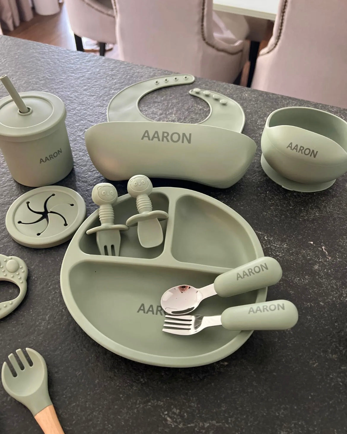 14 Pcs Custom Baby Feeding Sets