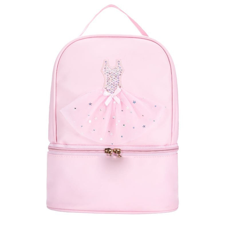 Personalised Ballet Bag for Girl Ballerina Dance Bag Backpack
