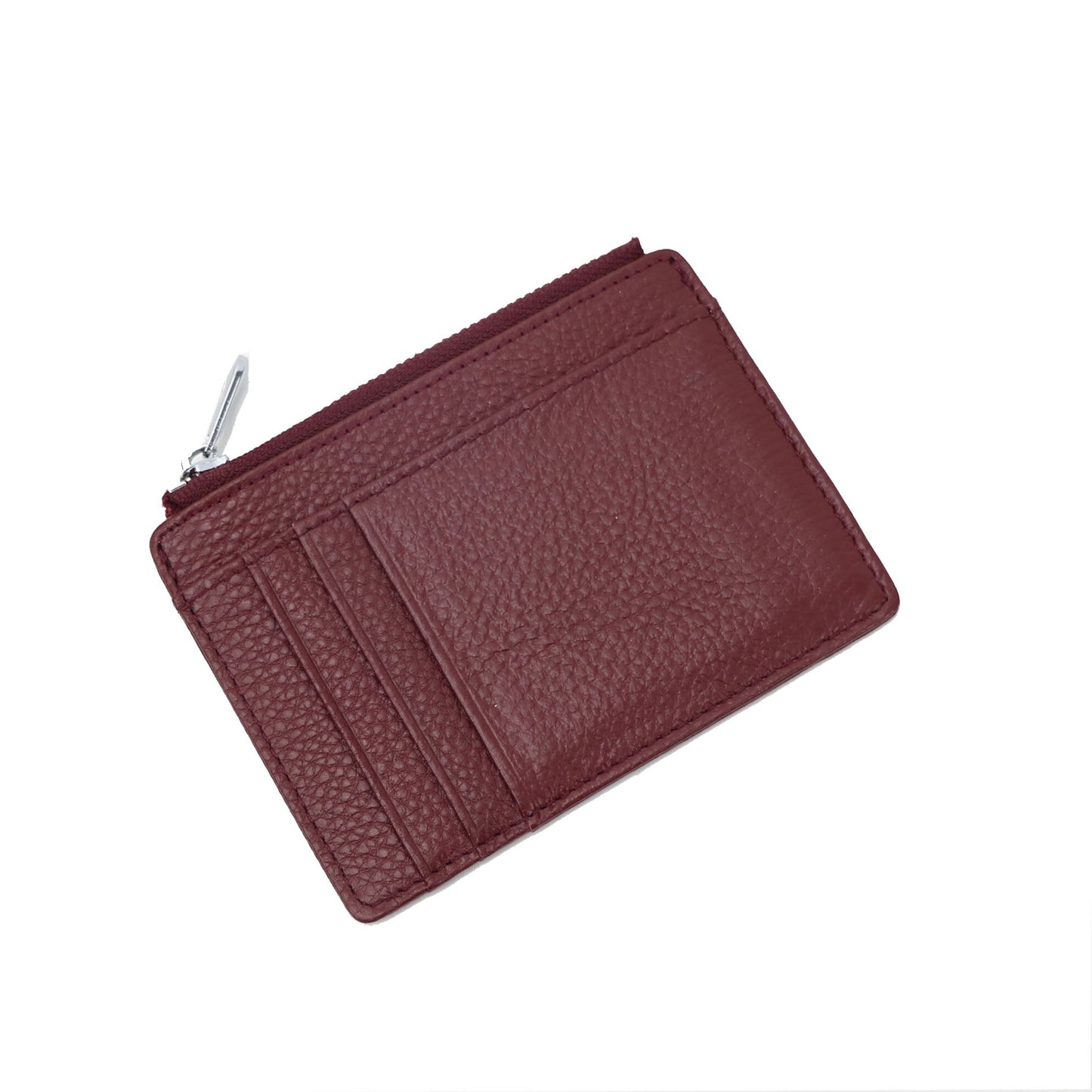 Genuine Leather Customised Pebbled Wallet ID Coin Purse