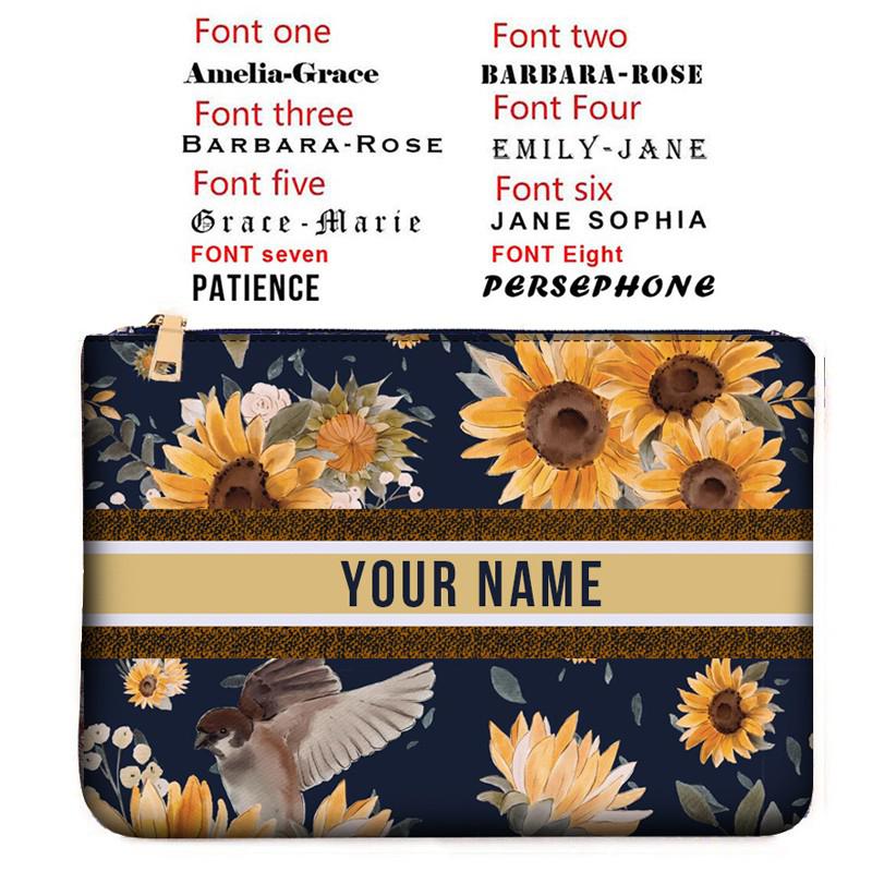 Custom Pattern Clutch Pouch Bag