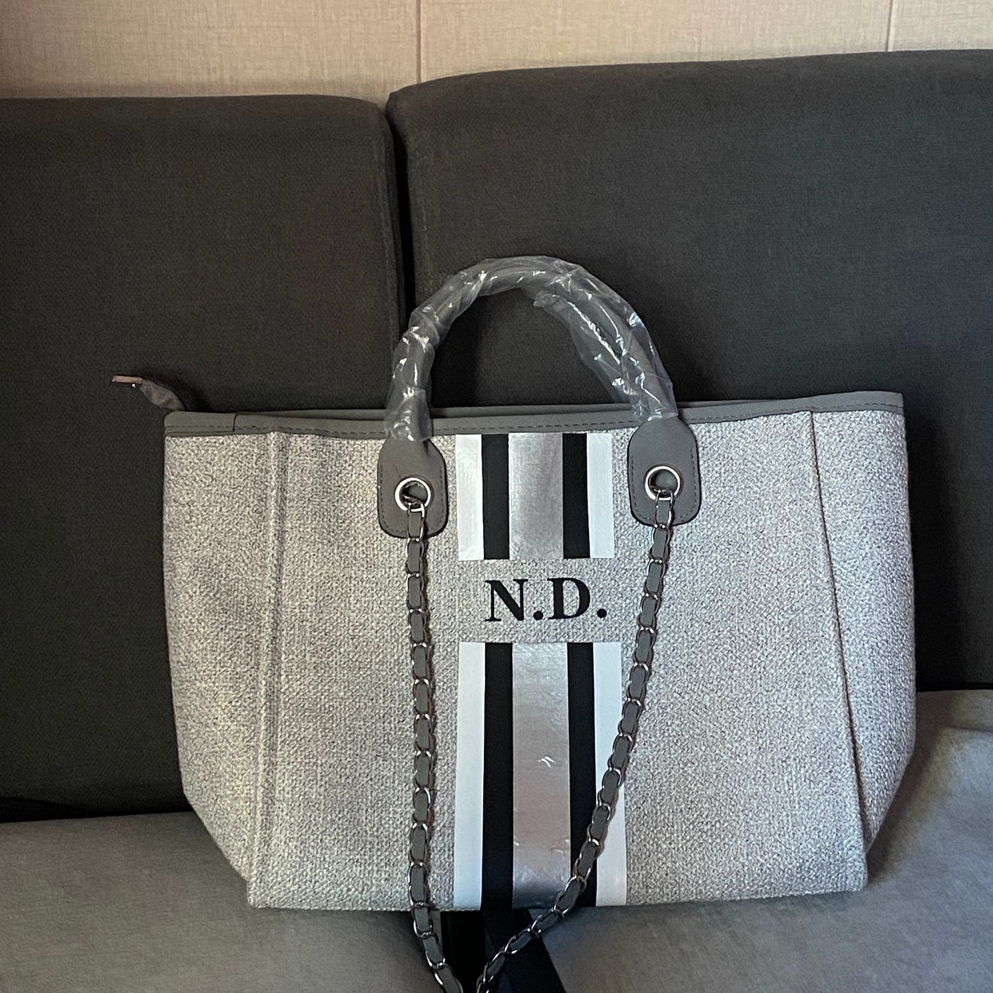 Personalised Monogram Tote Bag