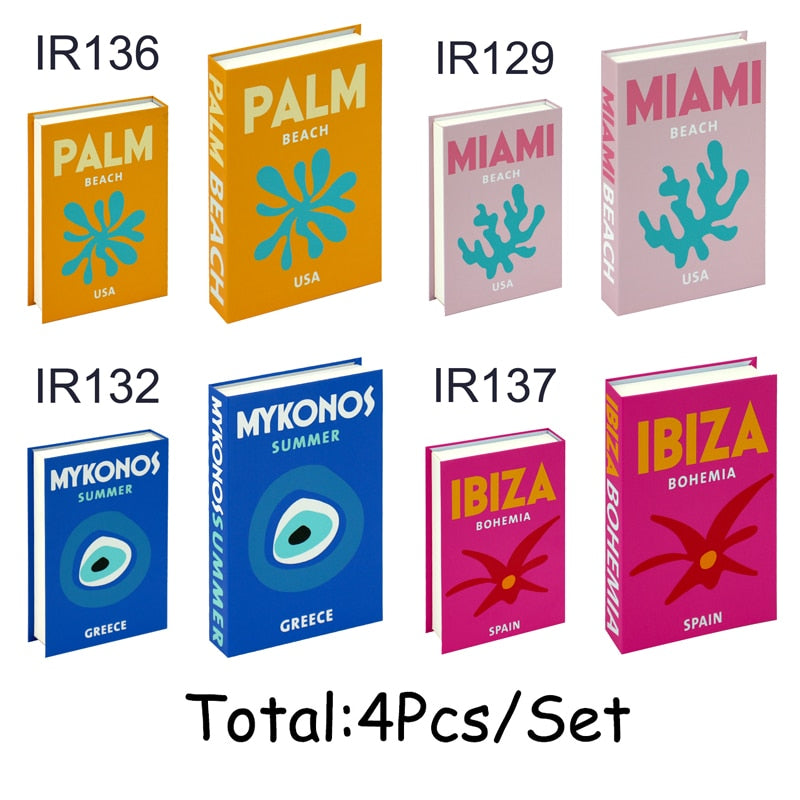 Openable STORAGE Decor Vaction Books