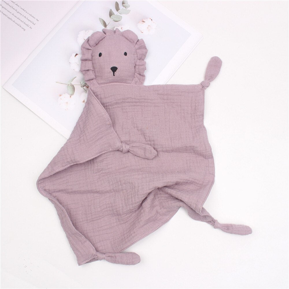 Embroided Kids Sleep Toy Soothe Comforter
