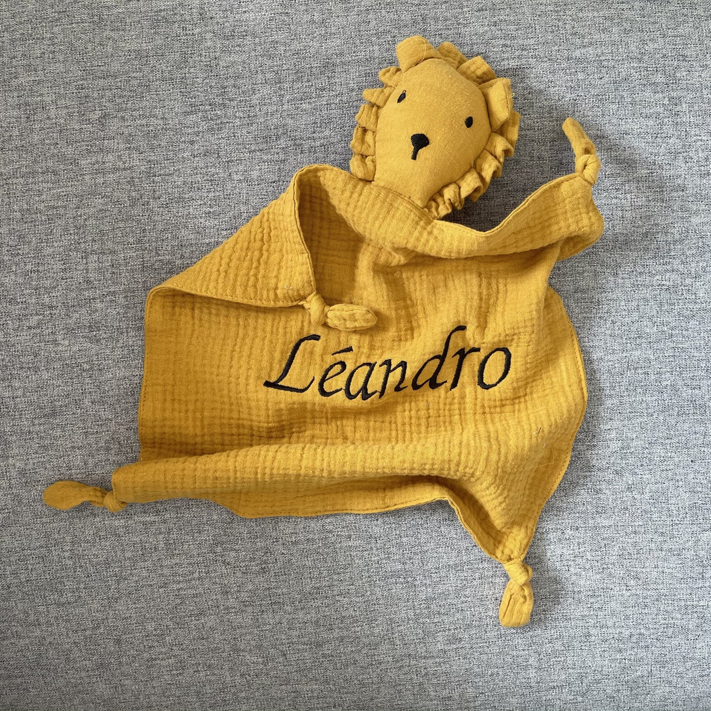 Embroided Kids Sleep Toy Soothe Comforter