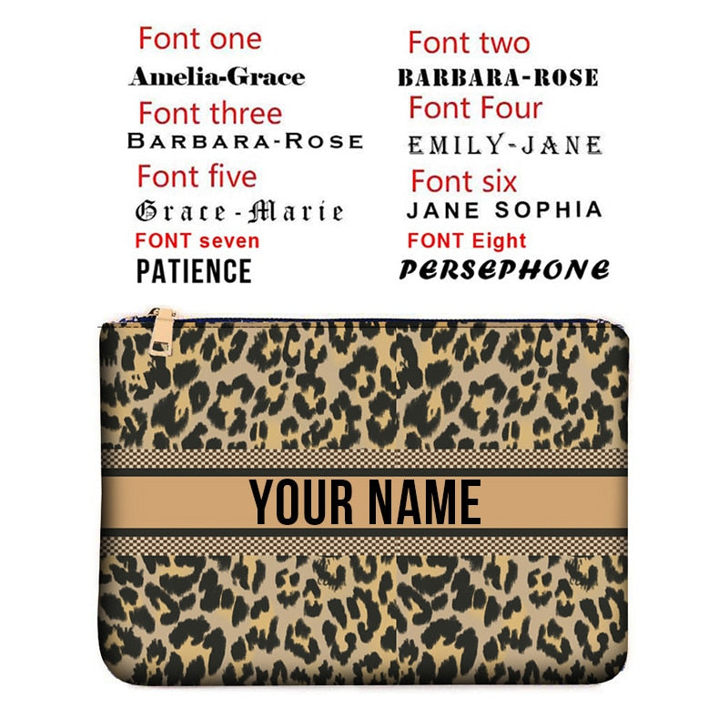 Custom Pattern Clutch Pouch Bag