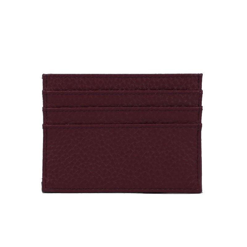 Monogrammed Initials Classic Wallet Genuine Cow Leather