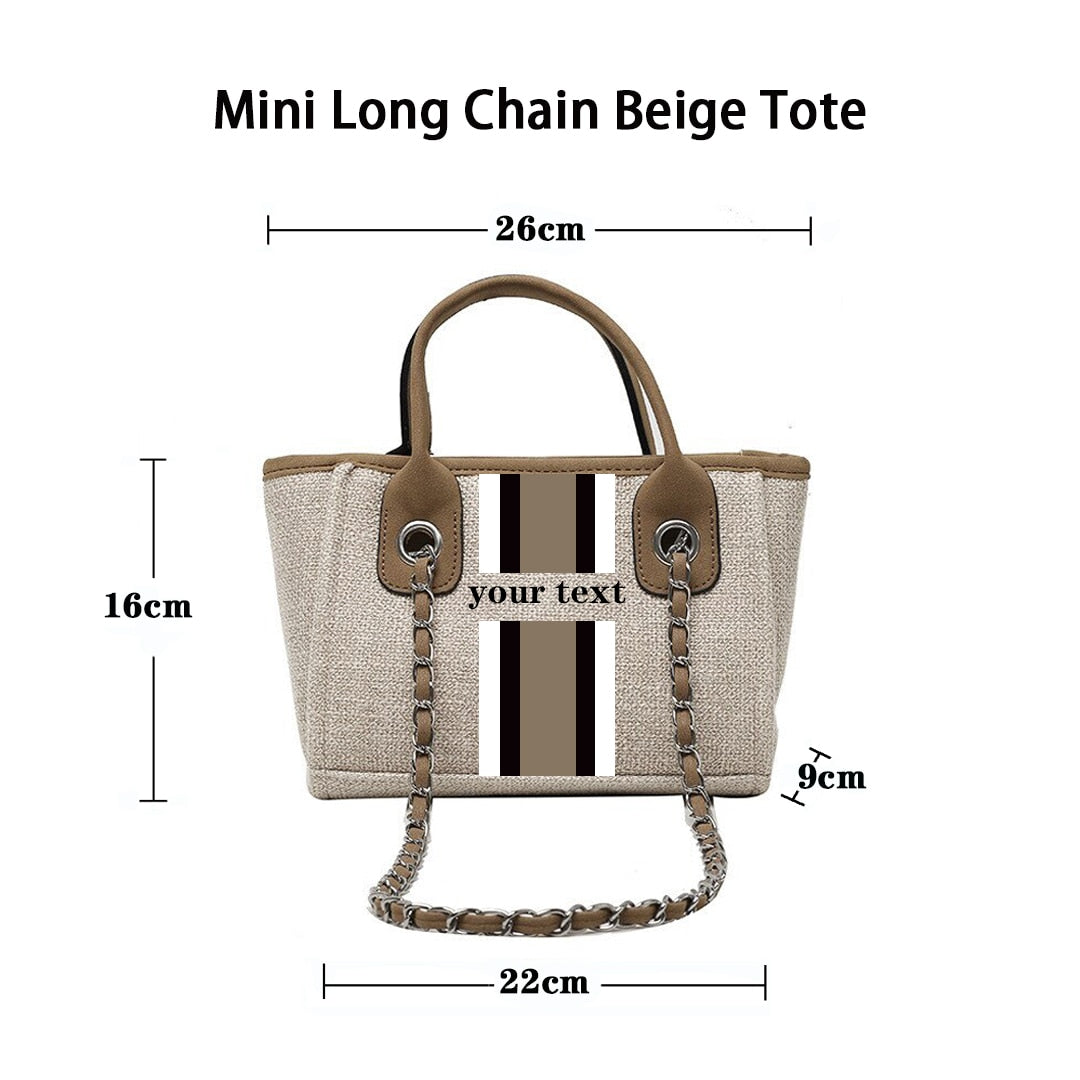 Personalised Monogram Tote Bag