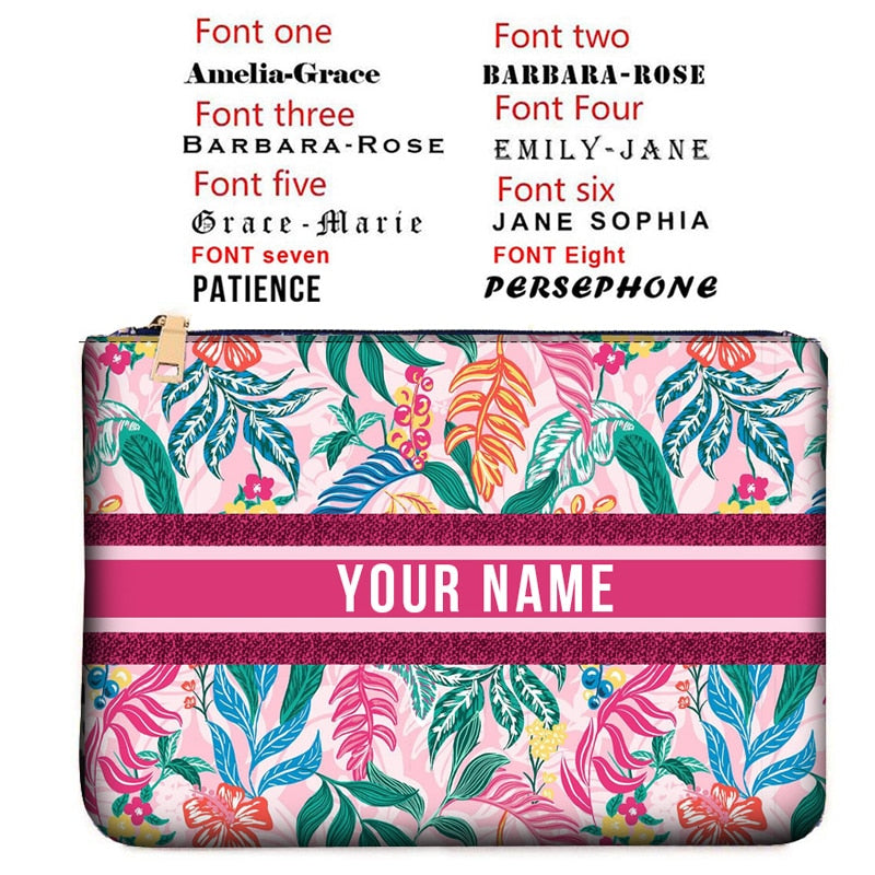 Custom Pattern Clutch Pouch Bag