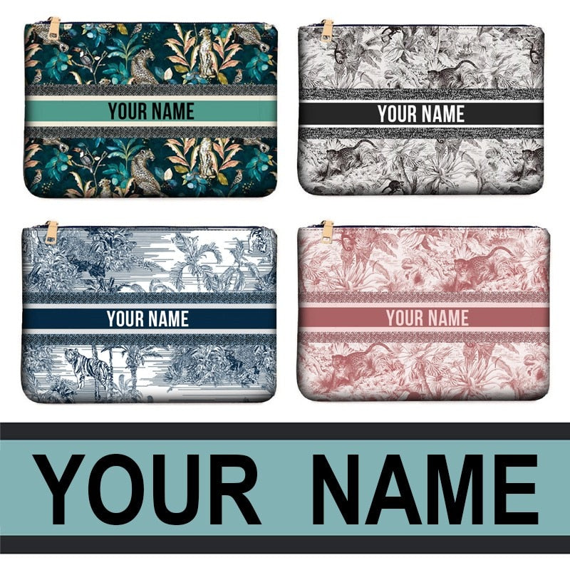 Custom Pattern Clutch Pouch Bag
