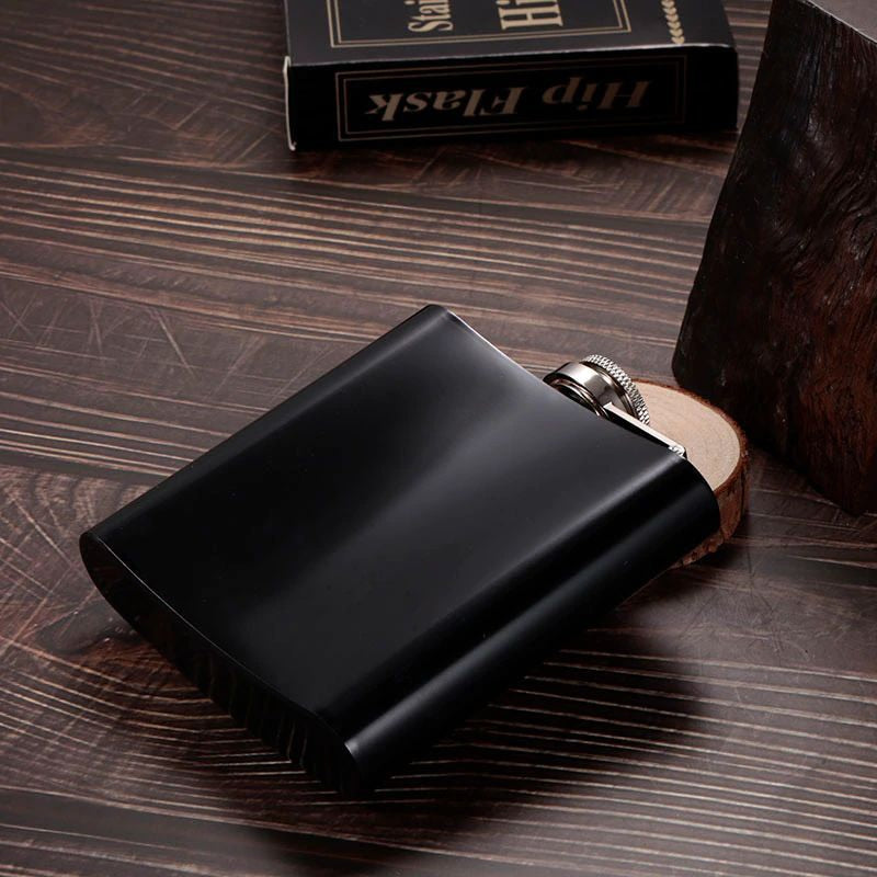 Personalised 6OZ Pocket Portable Stainless Steel Hip Flask