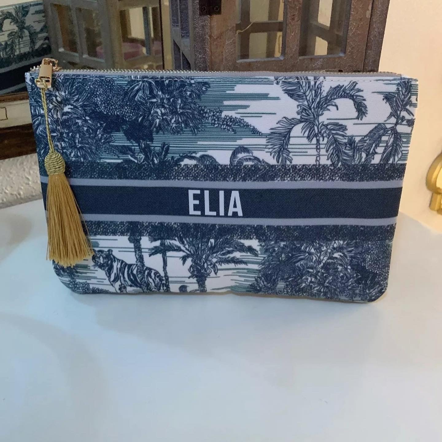 Custom Pattern Clutch Pouch Bag