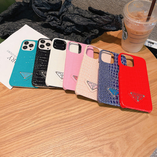 Rara Shiny Croc Pattern iPhone case