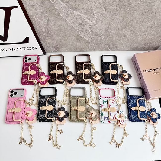 L Chain iPhone case Purse