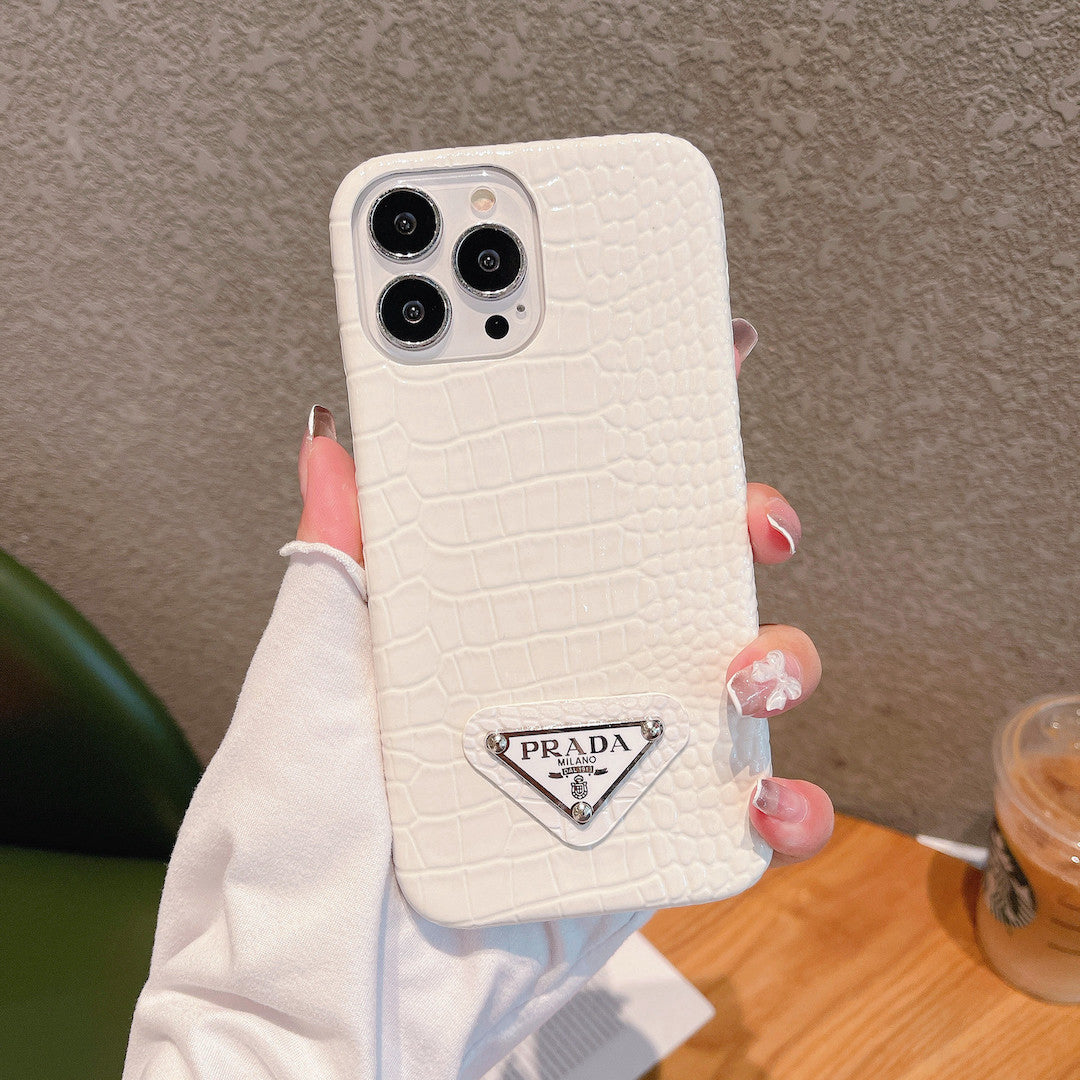 Rara Shiny Croc Pattern iPhone case