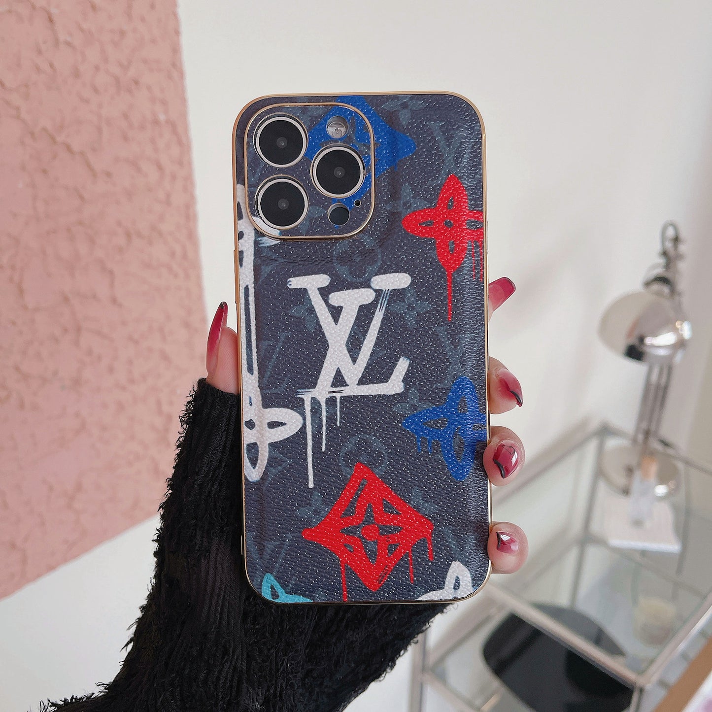 Blue Graffiti Case