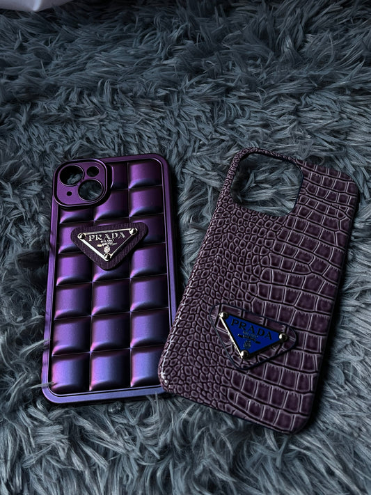 Purple Bubble Iphone Case