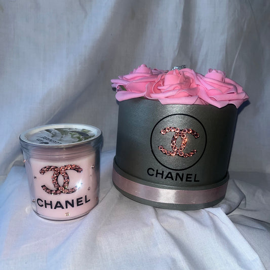 Pink CeeCee Rose Boxe