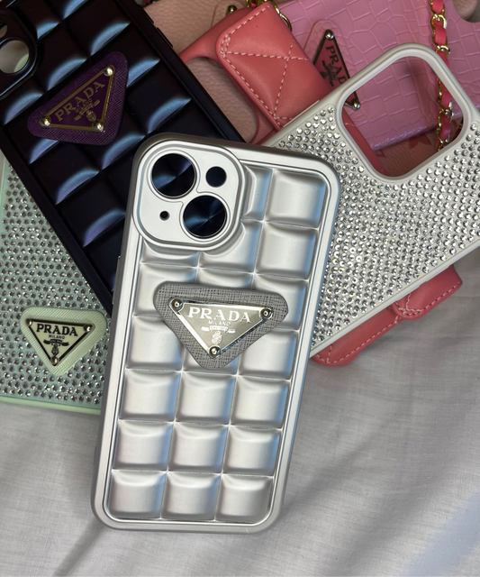 Silver Bubble PDA iPhone 13/14 Case