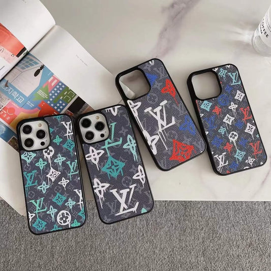 Louis printed iPhone case