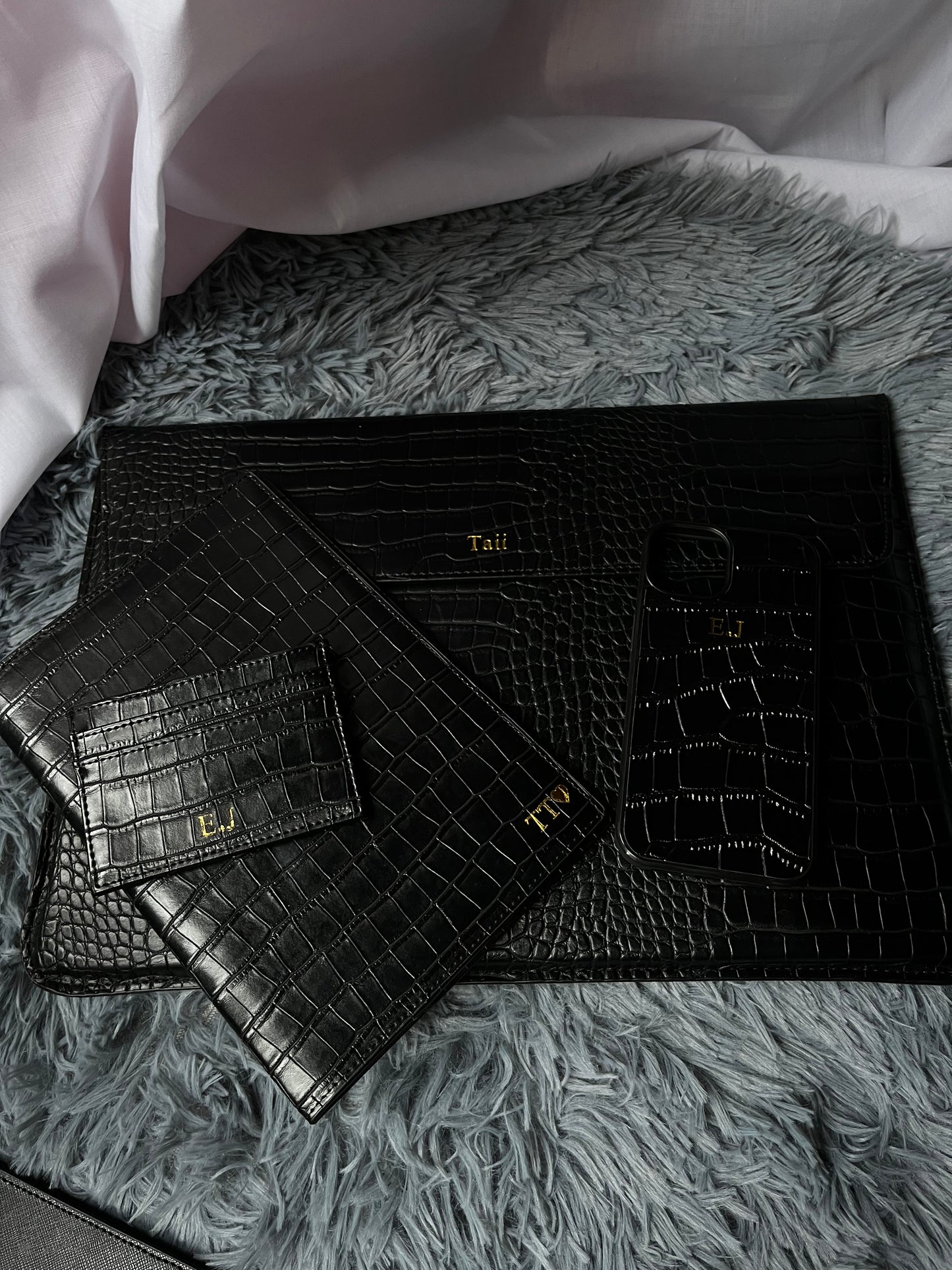 Custom Leather Laptop Sleeve For Macbook Cover Laptop Bag