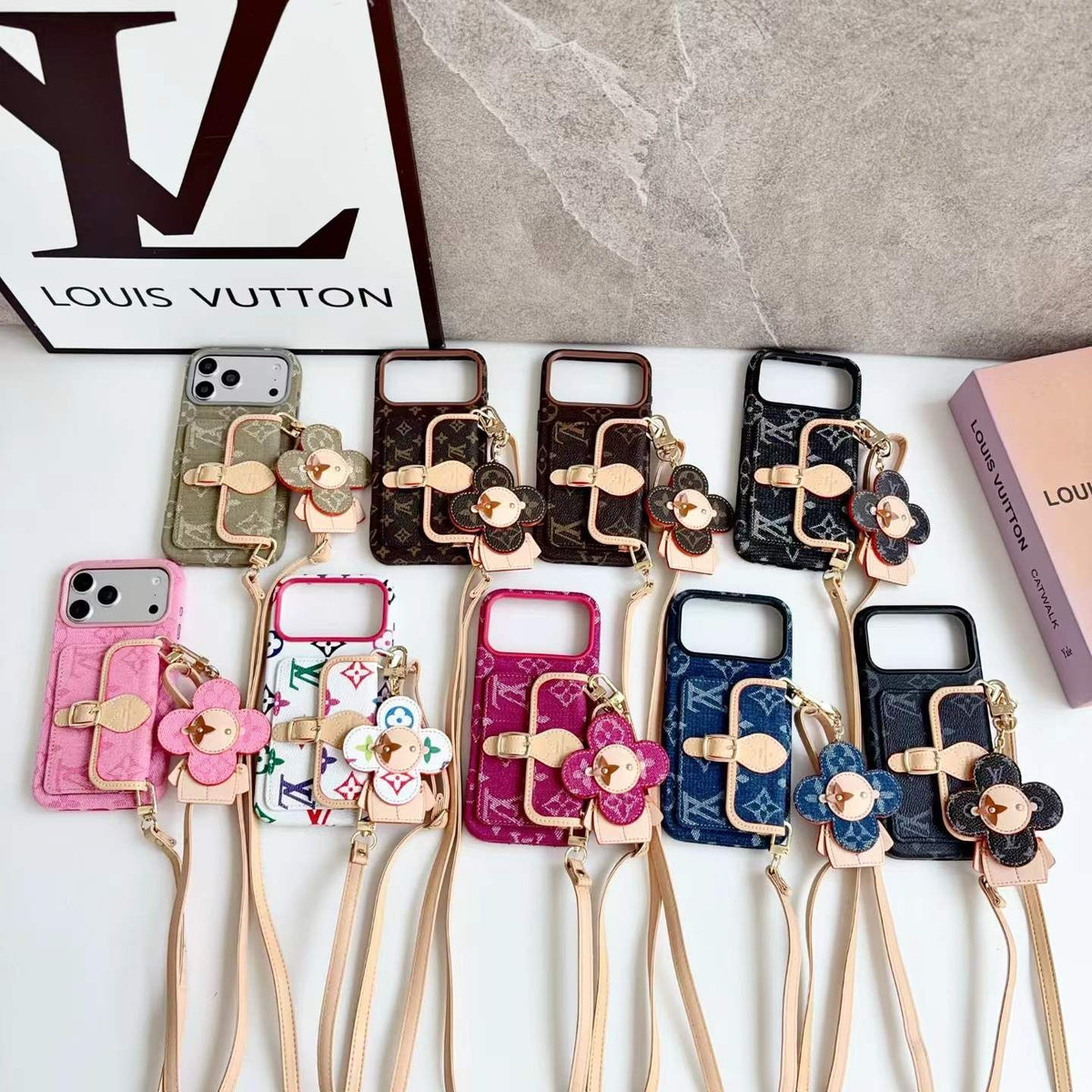 L Chain iPhone crossbody case Purse