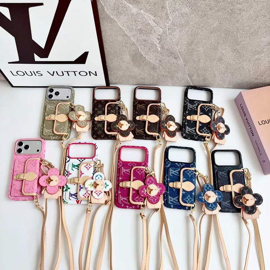 L Chain iPhone crossbody case Purse