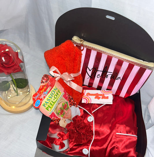 Red Pyjama Gift Box Set