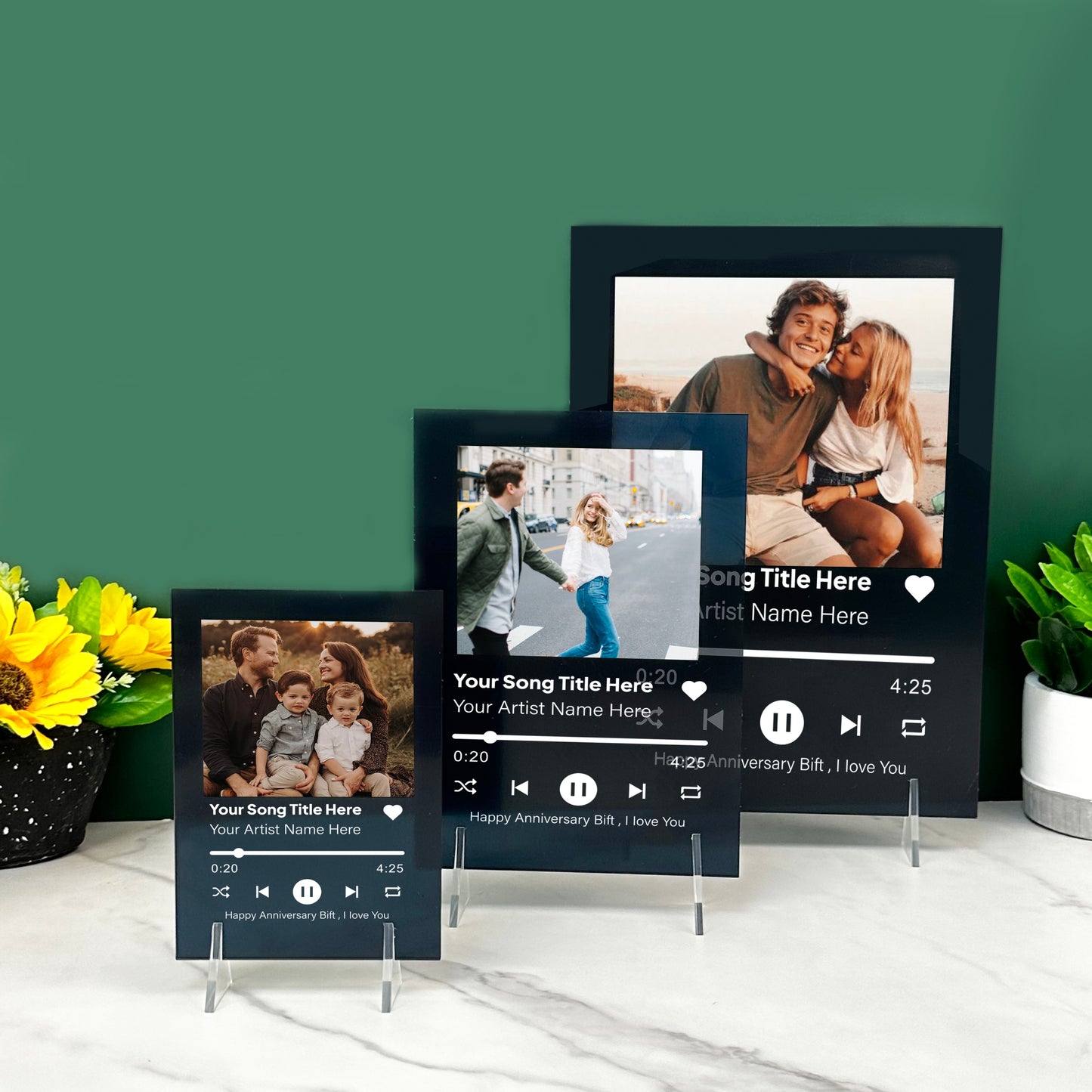 Personalised Spotify Music Gift Plaque