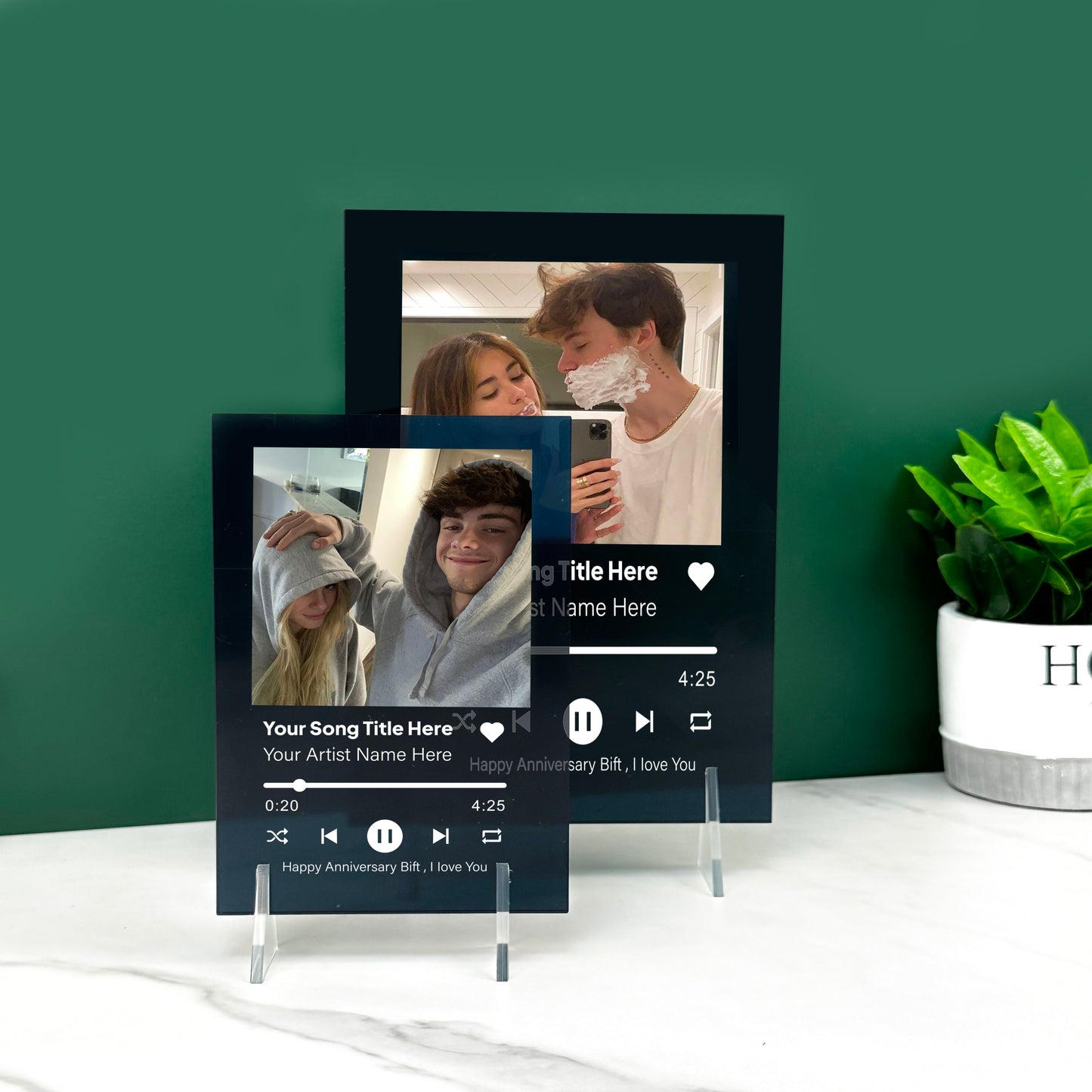 Personalised Spotify Music Gift Plaque